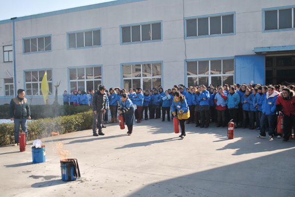 2012 Fire Drill of Yangzhou Focus Shock Absorber Co., Ltd.1